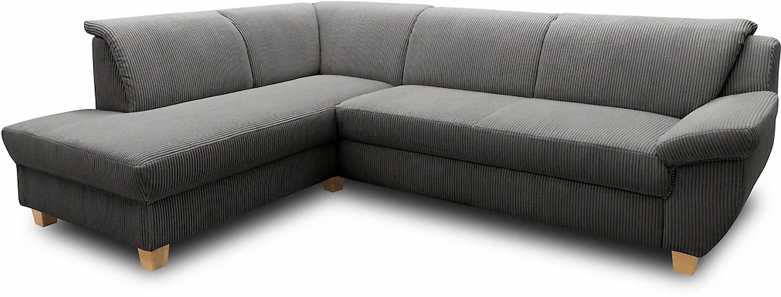Home affaire Ecksofa "Yesterday zeitlos und elegant, bequeme Armlehnen, L-F günstig online kaufen