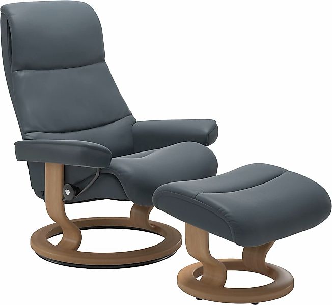 Stressless Relaxsessel "View" mit Classic Base, Größe S,Gestell Eiche günstig online kaufen