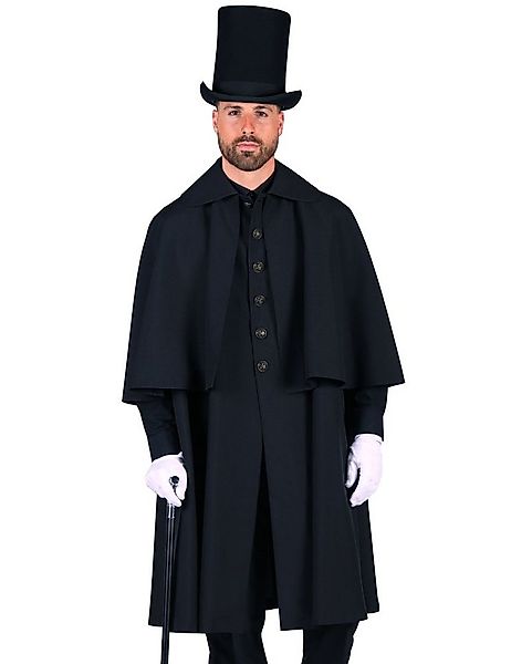 thetru Kostüm Schwarzer Kutschermantel für Herren, Kostüm Mitte günstig online kaufen