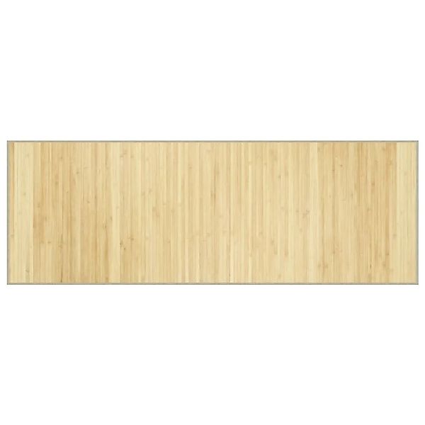 vidaXL Teppich Rechteckig Hell Natur 70x200 cm Bambus 376873 günstig online kaufen