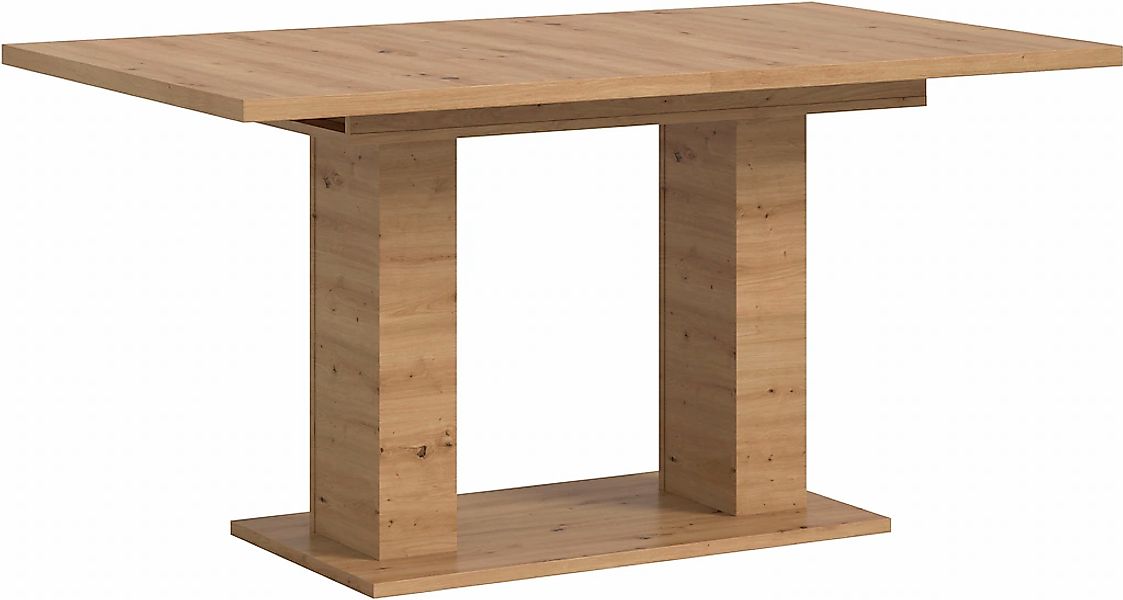 Home affaire Esstisch "Motus, ausziehbar 150 -190 cm, inklusive 40 cm Einle günstig online kaufen