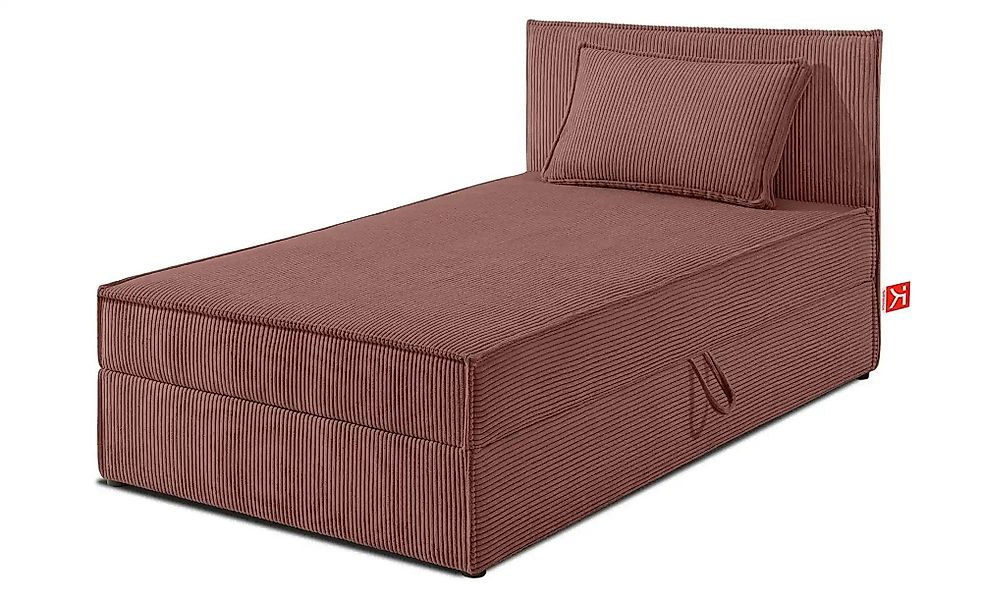 KONSIMO Boxbett mit Stauraum  H2 Roti ¦ rosa/pink ¦ Maße (cm): B: 85 H: 89 günstig online kaufen