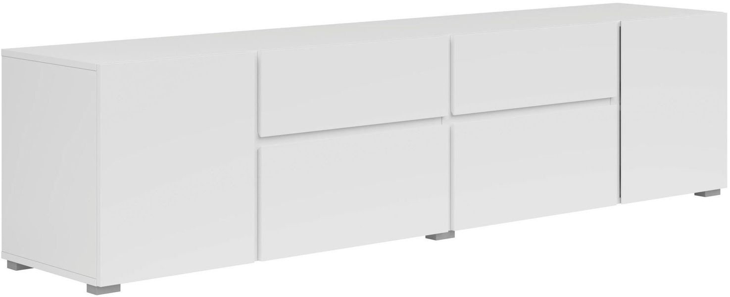 INOSIGN Lowboard Metric,Breite 195cm, grifflose Lowboard günstig online kaufen