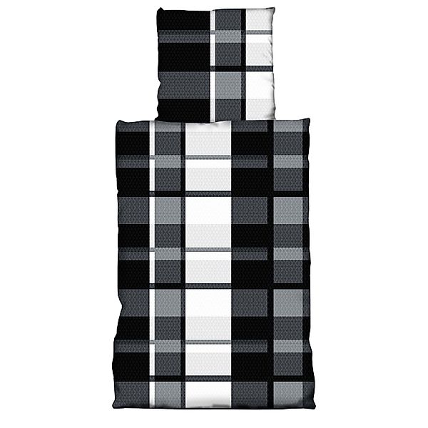 Buymax Bettwäsche Fleece Bettbezug-Set, kariert, Fleece, günstig online kaufen