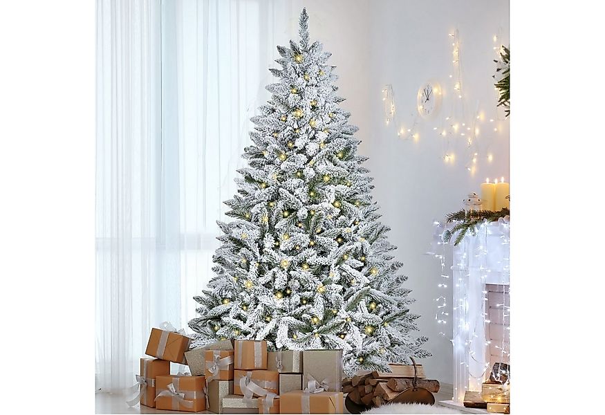 Vankel Künstlicher Weihnachtsbaum Tannenbaum mit beleuchtung, LED Christbau günstig online kaufen