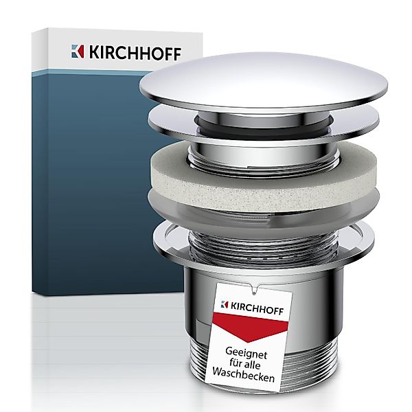 Kirchhoff Duschablauf, Universal Waschbecken Ablaufgarnitur, Abfluss günstig online kaufen