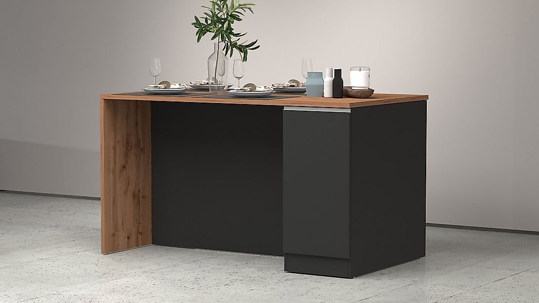 KOCHSTATION Kücheninsel Sole,Kochinsel,Küchenarbeitsblock,Inselküche,Arbeit günstig online kaufen