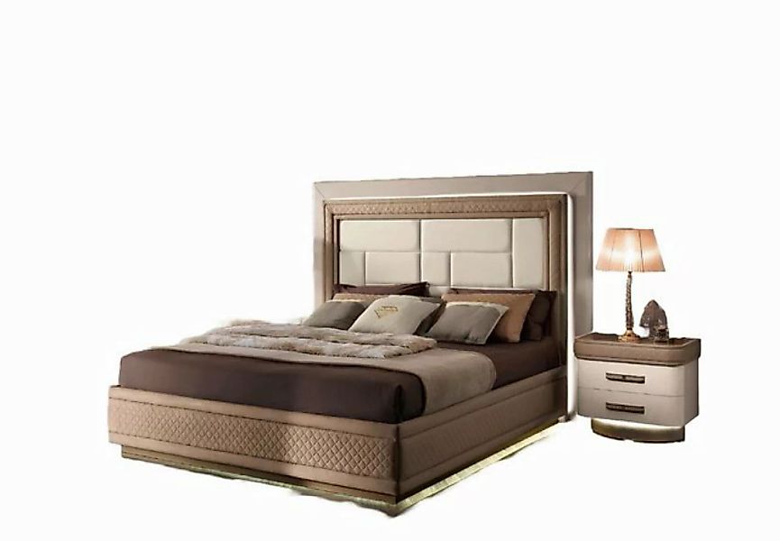 JVmoebel Bett Bett Holz Doppel Schlafzimmer Modern Doppelbett Möbel Luxus B günstig online kaufen