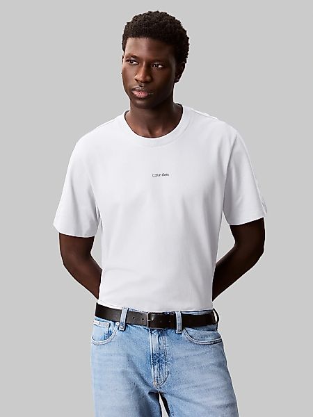 Calvin Klein T-Shirt "SS STRETCH PIQUE NANO EASY TEE", Mit Rundhalsausschni günstig online kaufen