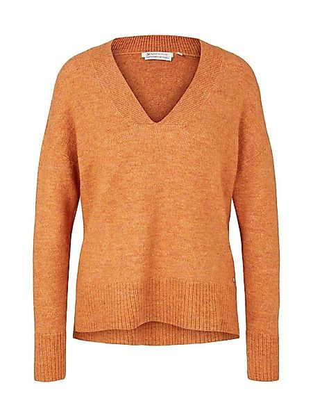 TOM TAILOR Denim Strickpullover COSY V-NECK günstig online kaufen