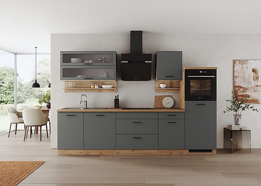 KOCHSTATION Küchenzeile Betty, Breite 300 cm, günstig online kaufen