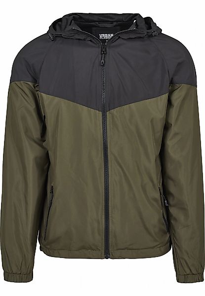 URBAN CLASSICS Allwetterjacke "Urban Classics Herren 2-Tone Tech Windrunner günstig online kaufen
