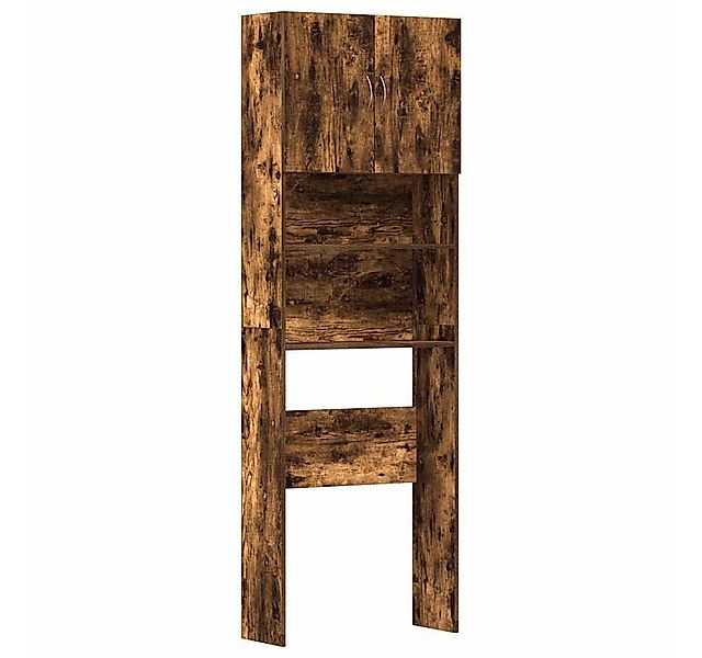 vidaXL Waschmaschinenumbauschrank Waschmaschinenschrank Räuchereiche 64x24x günstig online kaufen