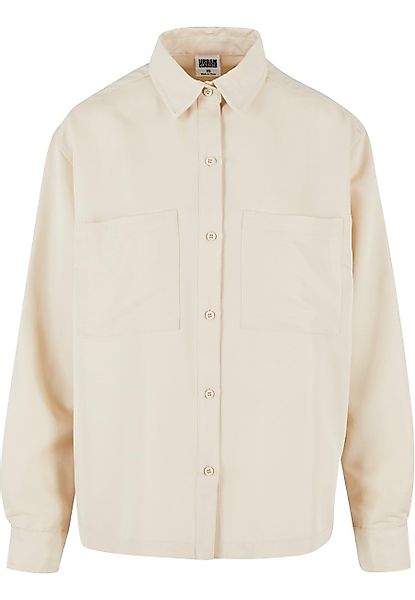 URBAN CLASSICS Langarmhemd "Urban Classics Damen Ladies Oversized Twill Shi günstig online kaufen