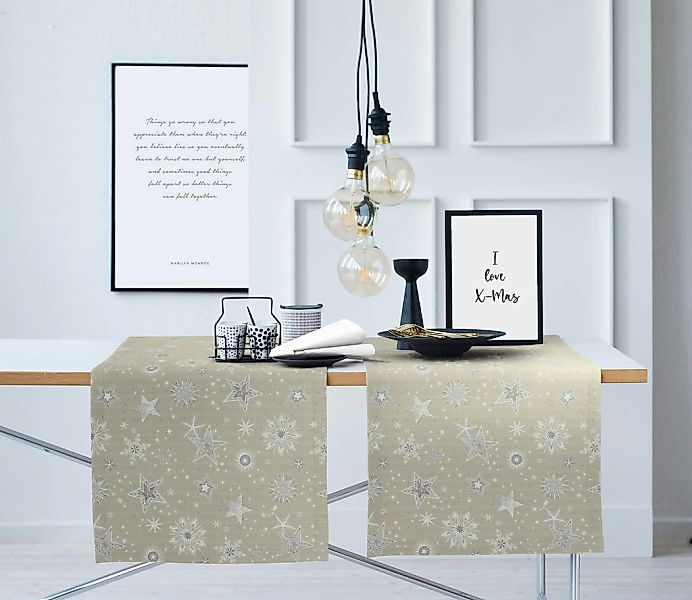 APELT Tischläufer "9602 CHRISTMAS ELEGANCE, Weihnachtsdeko, Weihnachten" Lu günstig online kaufen