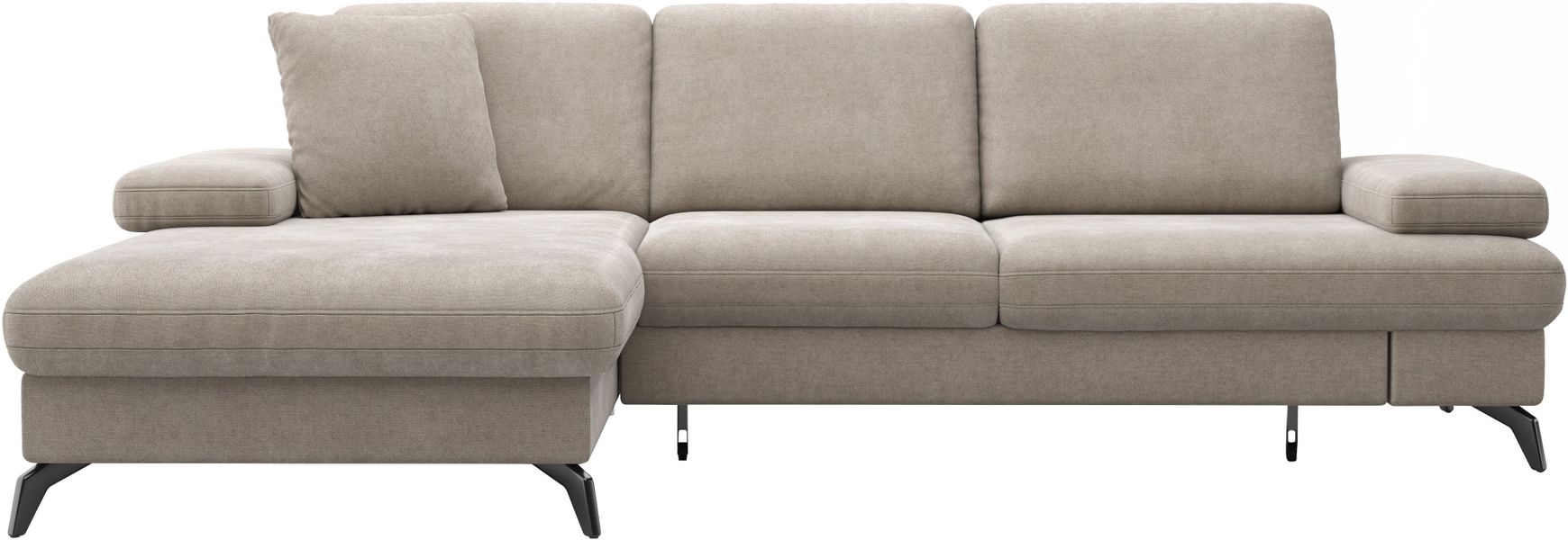 sit&more Ecksofa "Morris L-Form" mit Bettfunktion, bzw. XXL-Sitzfläche, Arm günstig online kaufen