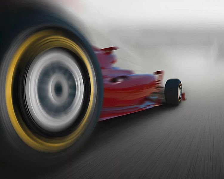 Fototapete "F1 Racing" 4,00x2,67 m / Strukturvlies Klassik günstig online kaufen