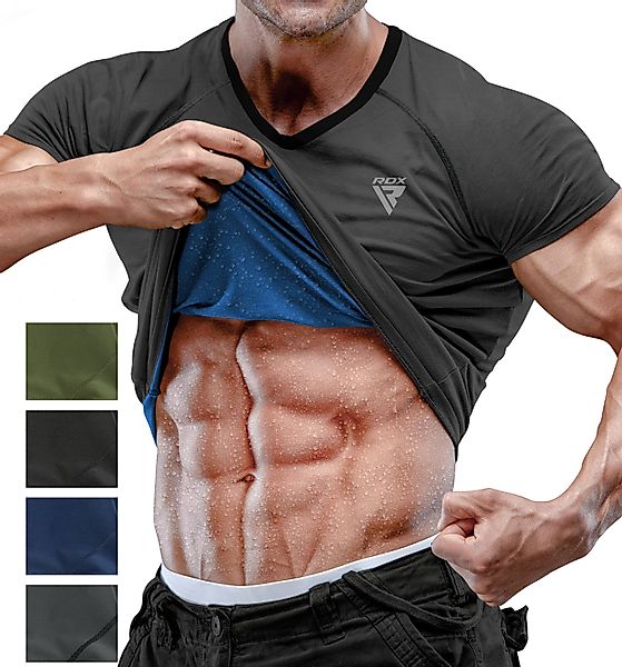 RDX Sports Kompressionsshirt RDX Herren Sauna günstig online kaufen