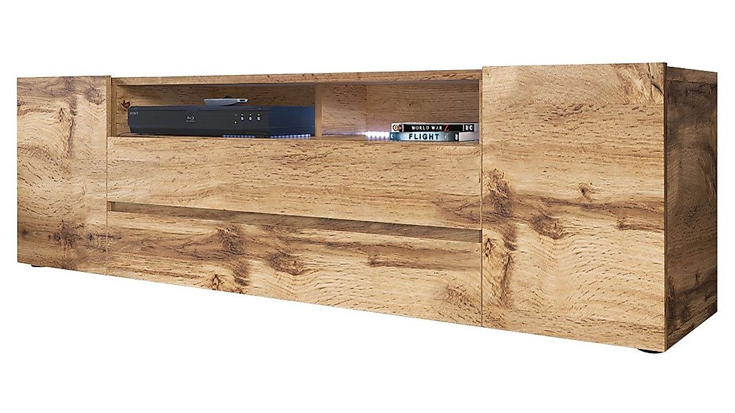 MIRJAN24 TV-Schrank Sound (mit LED-Beleuchtung) Fernsehschrank, ohne Griffe günstig online kaufen