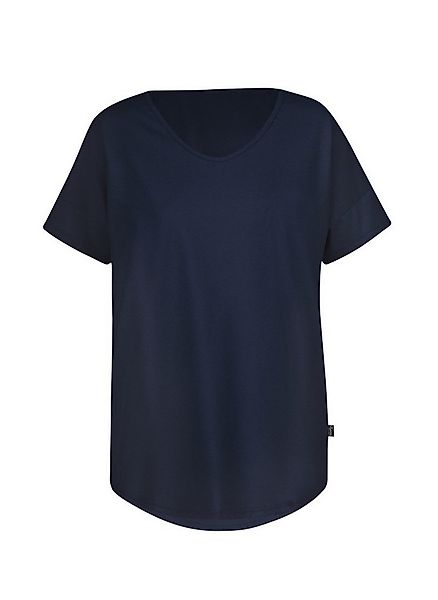 Trigema T-Shirt TRIGEMA Oversized T-Shirt mit V-Ausschnitt (1-tlg) günstig online kaufen