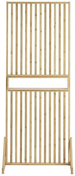 WENKO Stellwand Raumtrenner Kailua, mit Ablage, aus Bambus günstig online kaufen