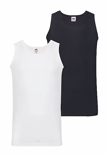Fruit of the Loom Tanktop Packung, 2 Stk. aus reiner Baumwolle günstig online kaufen