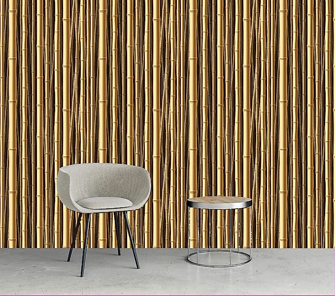 queence Vinyltapete »Federigo«, bedruckt-Motiv-gemustert-Holz-Retro, 90x250 günstig online kaufen