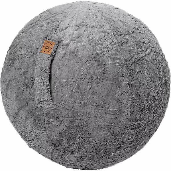 Sitting Ball Hocker Fluffy 150 l Mittelgrau günstig online kaufen