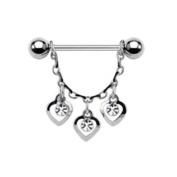 Taffstyle Intimpiercing Intim Piercing Brust Herz günstig online kaufen