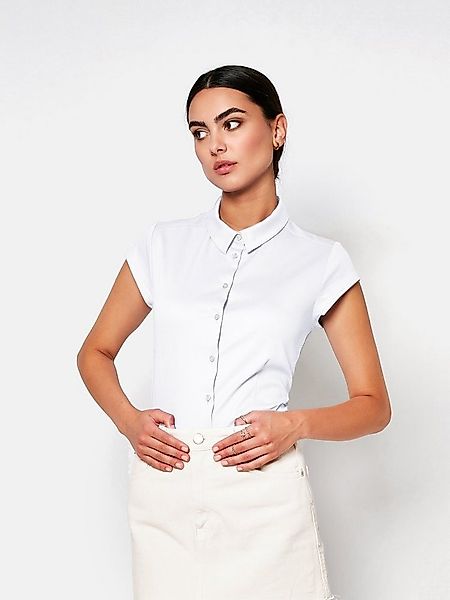 DESOTO Klassische Bluse Pia mit Hemdblusenkragen günstig online kaufen