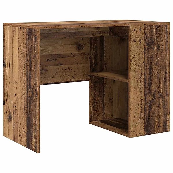 vidaXL Schreibtisch mit Regal Altholz 102 x 50 x 75 cm Holzwerkstoff 869544 günstig online kaufen