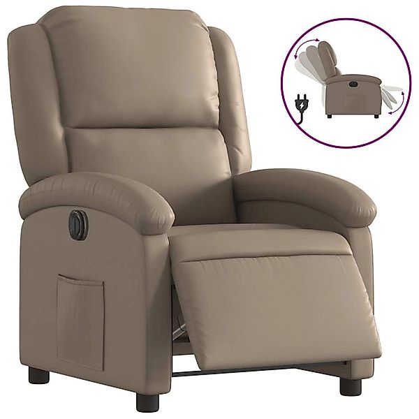 vidaXL Relaxsessel Elektrisch Cappuccino-Braun Kunstleder 3204218 günstig online kaufen