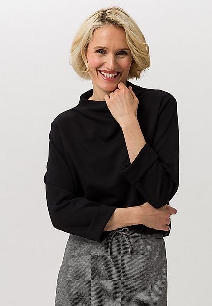 FRANK WALDER Langarmshirt aus weichem Modal-Mix günstig online kaufen