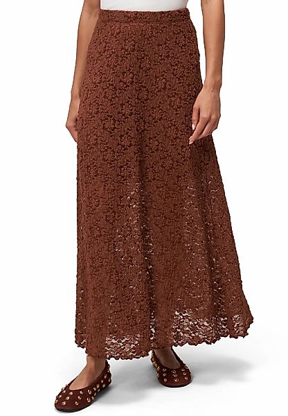 Zero Midirock "Damen aus Spitze", Plain/ohne Details günstig online kaufen