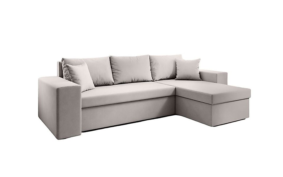 Luxusbetten24 Schlafsofa Designer Sofa Denver, mit Stauraum und Schlaffunkt günstig online kaufen