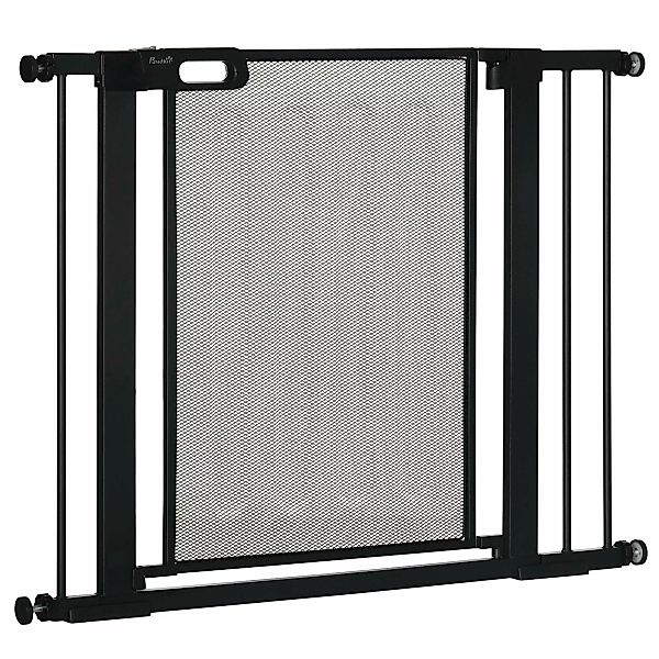 PawHut Hunde Türschutzgitter, 75-103 cm, Treppengitter, Hundegitter ohne Bo günstig online kaufen