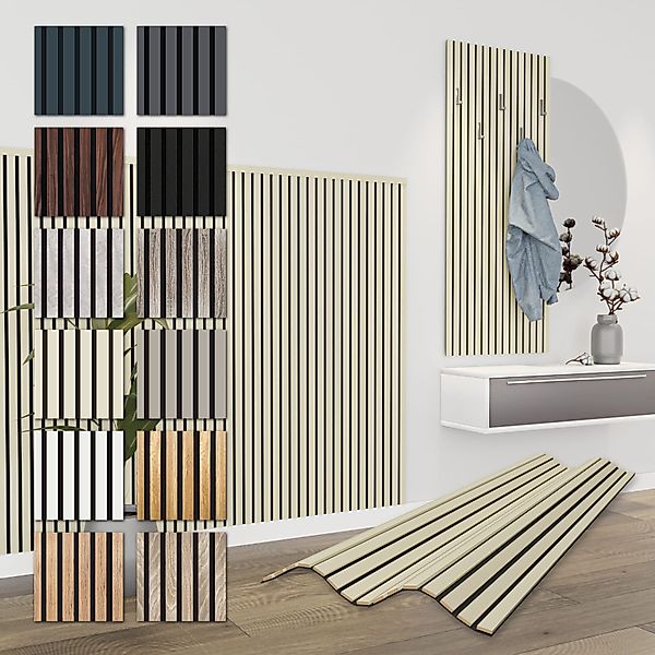 Hexim Wanddekoobjekt APH01 (Akustikpaneele 138,5x60cm Holz günstig online kaufen