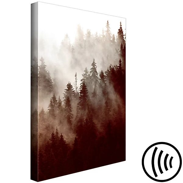 Leinwandbild Brown Forest (1 Part) Vertical XXL günstig online kaufen