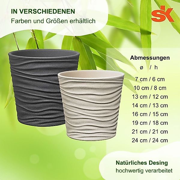 Heimwerkercenter Übertopf SK - Soendgen Keramikübertopf günstig online kaufen