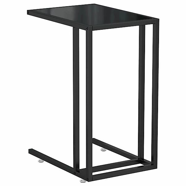 vidaXL Computer-Beistelltisch Schwarz 50x35x65 cm Hartglas Modell 1 günstig online kaufen