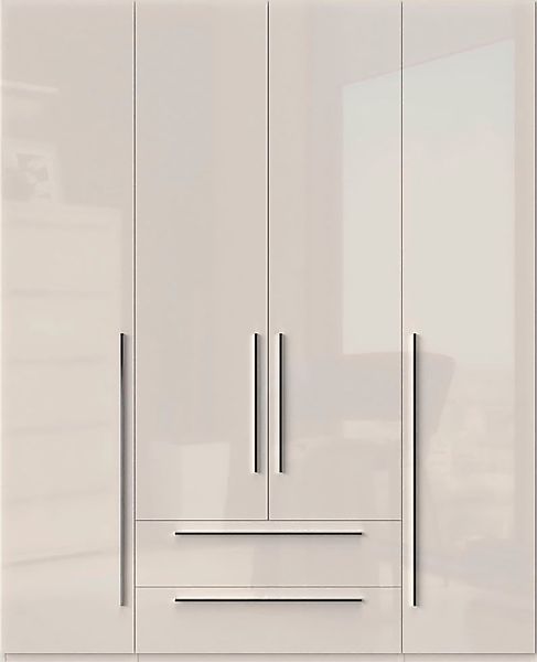 PLACES OF STYLE Kleiderschrank "Piano, UV lackiert, hochglänzend in beige o günstig online kaufen