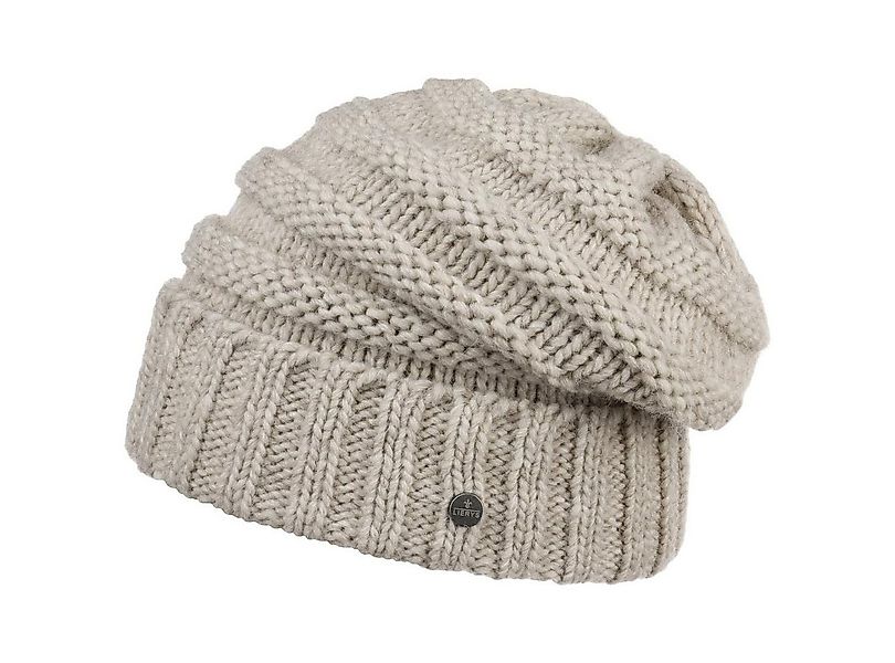 Lierys Strickmütze (1-St) Wintermütze mit Umschlag, Made in Germany günstig online kaufen