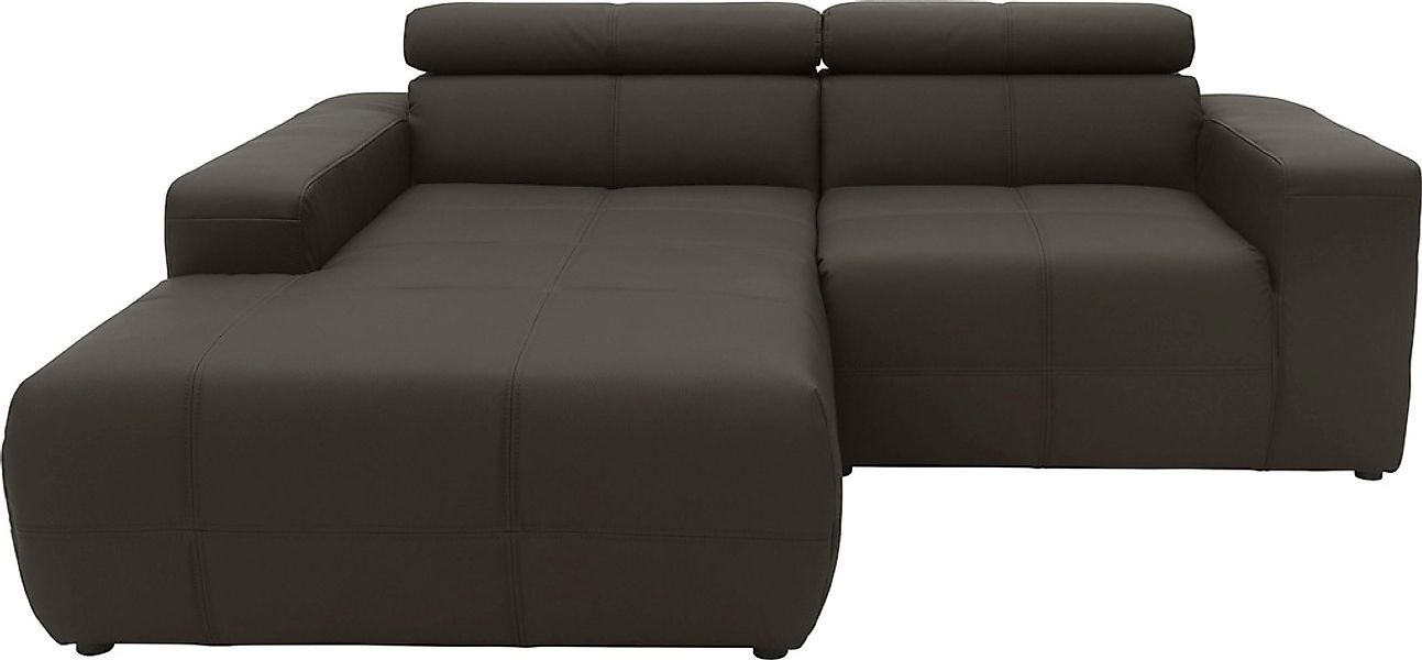 DOMO collection Ecksofa "Brandon kleine Ausführung B/T/H: 214/100/80 cm", M günstig online kaufen