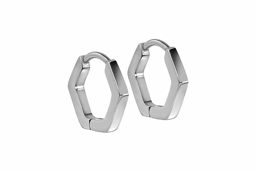 FILANGO Piercing-Set Titan Ohrclicker Creolen SECHSECK günstig online kaufen
