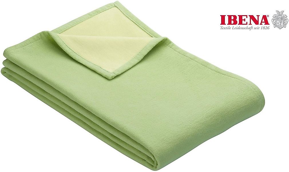 Wohndecke Cotton Pur, IBENA, in trendigen Farben günstig online kaufen