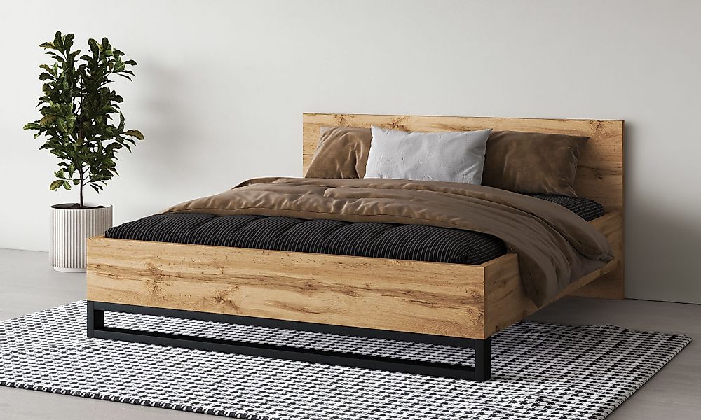Home affaire Bettgestell Bronne, Made in günstig online kaufen