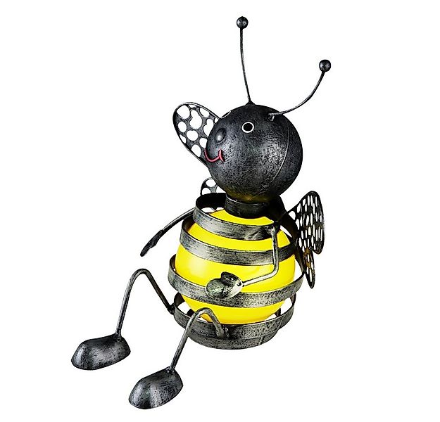 GLOBO LIGHTING Gartenleuchte, LED-Leuchtmittel fest verbaut, Solar Biene au günstig online kaufen