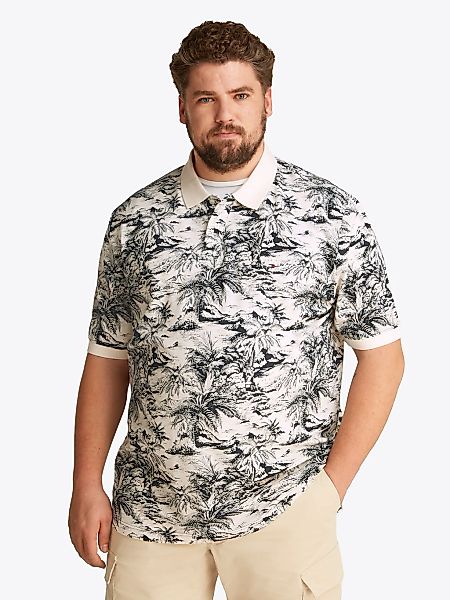 Tommy Hilfiger Big & Tall Poloshirt "BT-AOP LINEN REG POLO-B", Große Größen günstig online kaufen