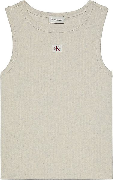 Calvin Klein Jeans Tanktop A - WVN LBL 2X2 CTTN Mit Rundhalsausschnitt günstig online kaufen