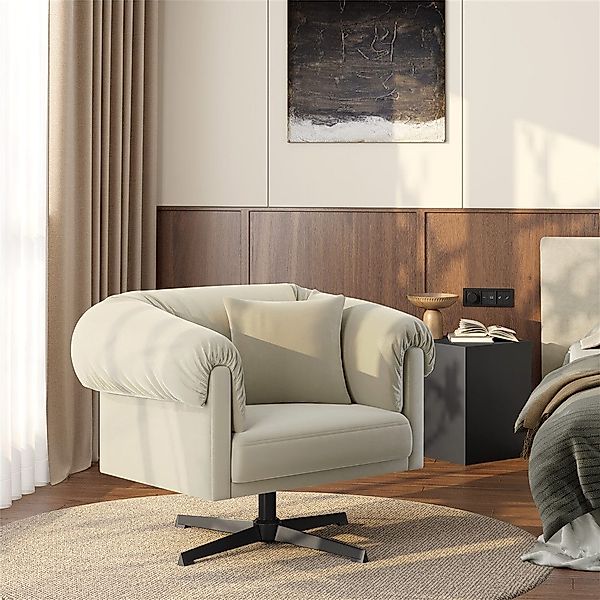 Yaheetech Loungesessel Relaxsessel 360° Drehbar, Einzelsessel günstig online kaufen